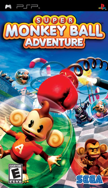 Super Monkey Ball Adventure box art for Playstation 2